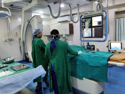Dr. Garurav in Operation Theatre
